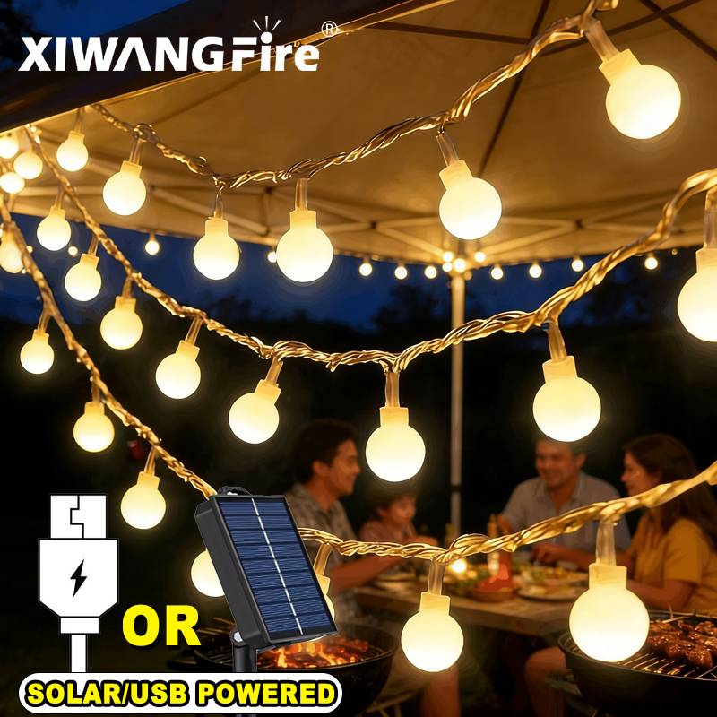 Outdoor Lighting And Landscape - Светодиодные гирлянды 3-10 м на солнечных