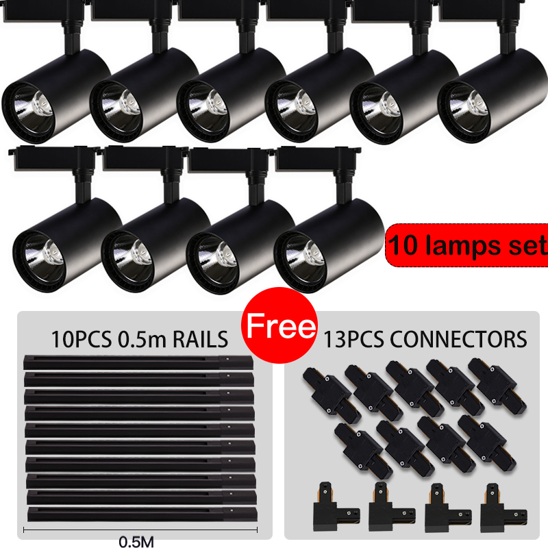 Outdoor Lighting Track - Трековый светильник 50 Вт, яркий потолочный