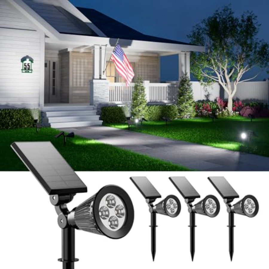Солнечные прожекторы для улицы – обзор и цена Outdoor Lighting Waterproof