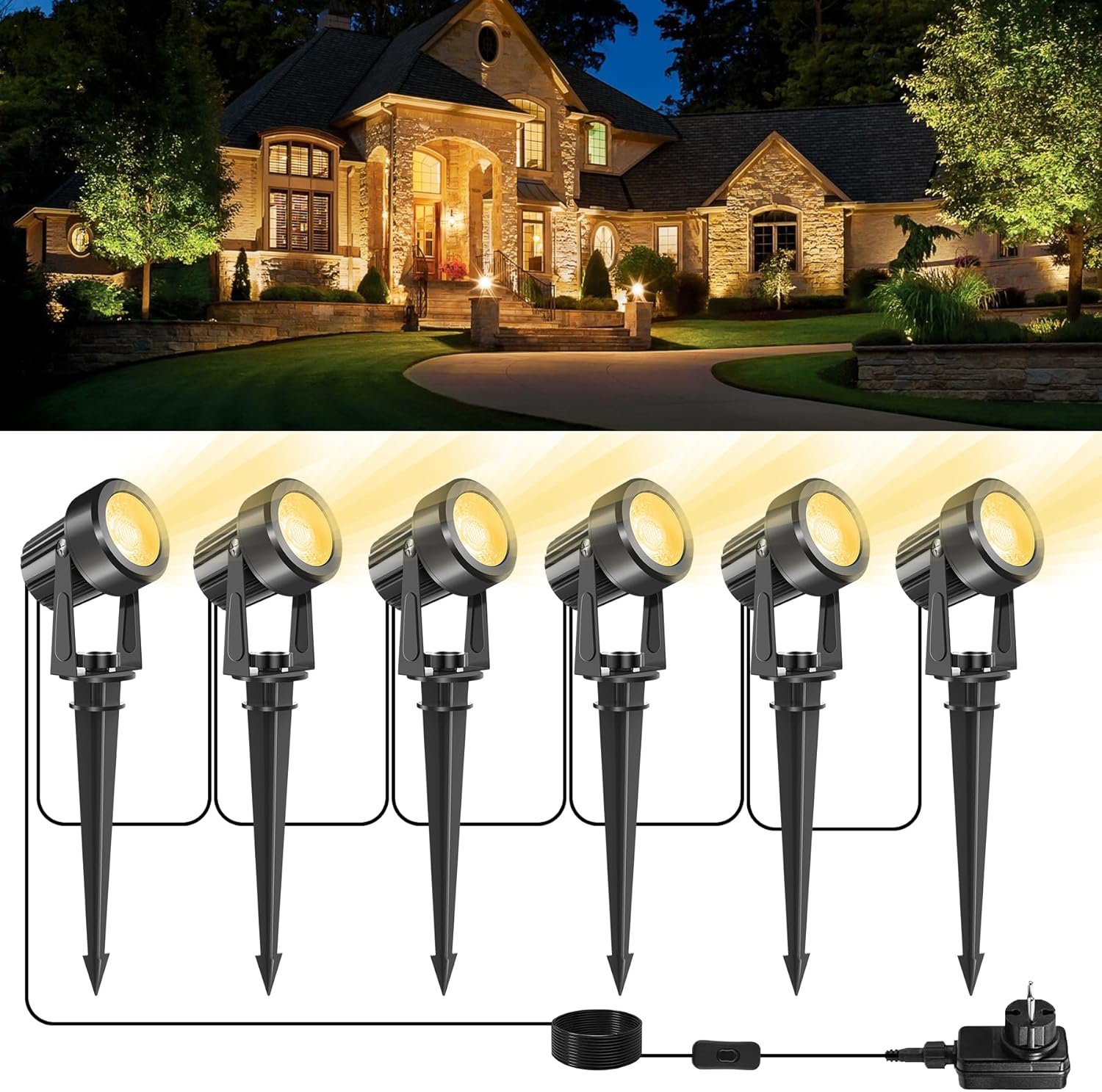 3000K уличный прожектор для са – обзор и цена Outdoor Lighting Uk